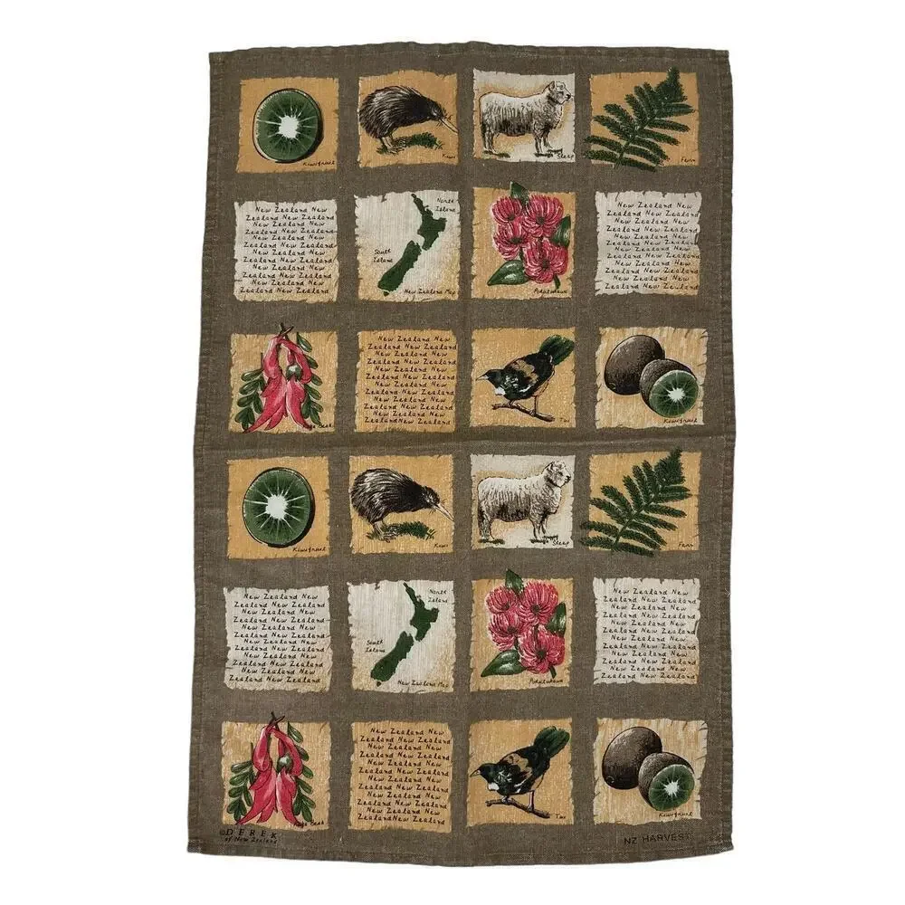 Vintage tea towel